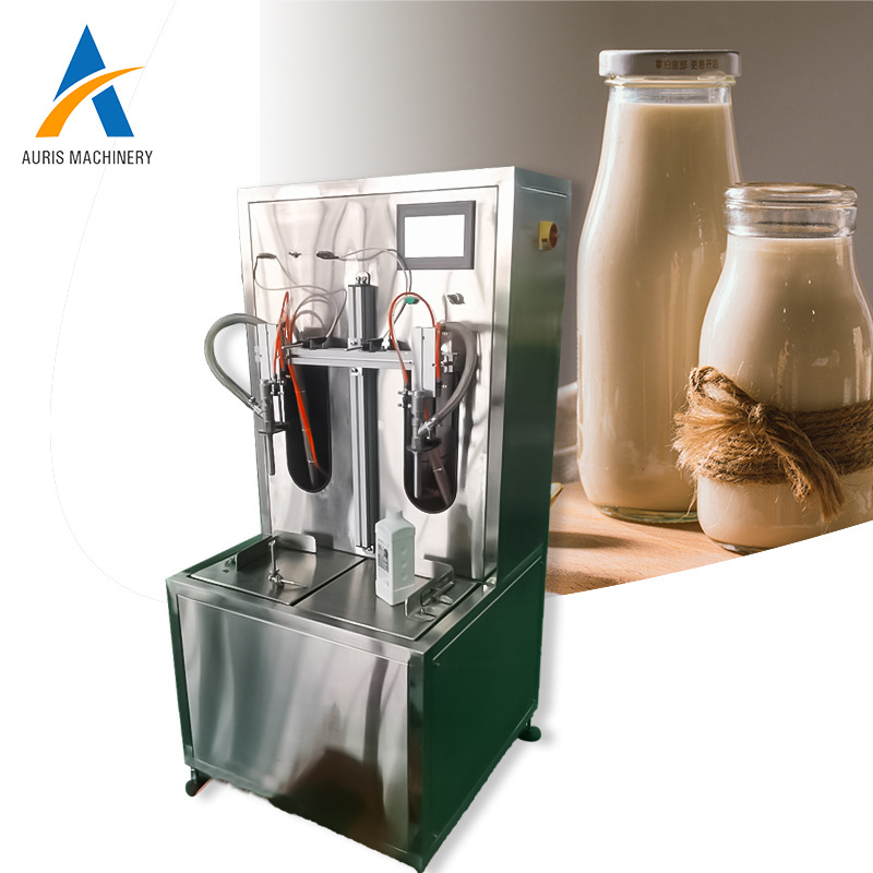 2, 4 nozzles semi automatic filling machine liquid four nozzle filling machine cosmetic liquid milk soap liquid filling machine