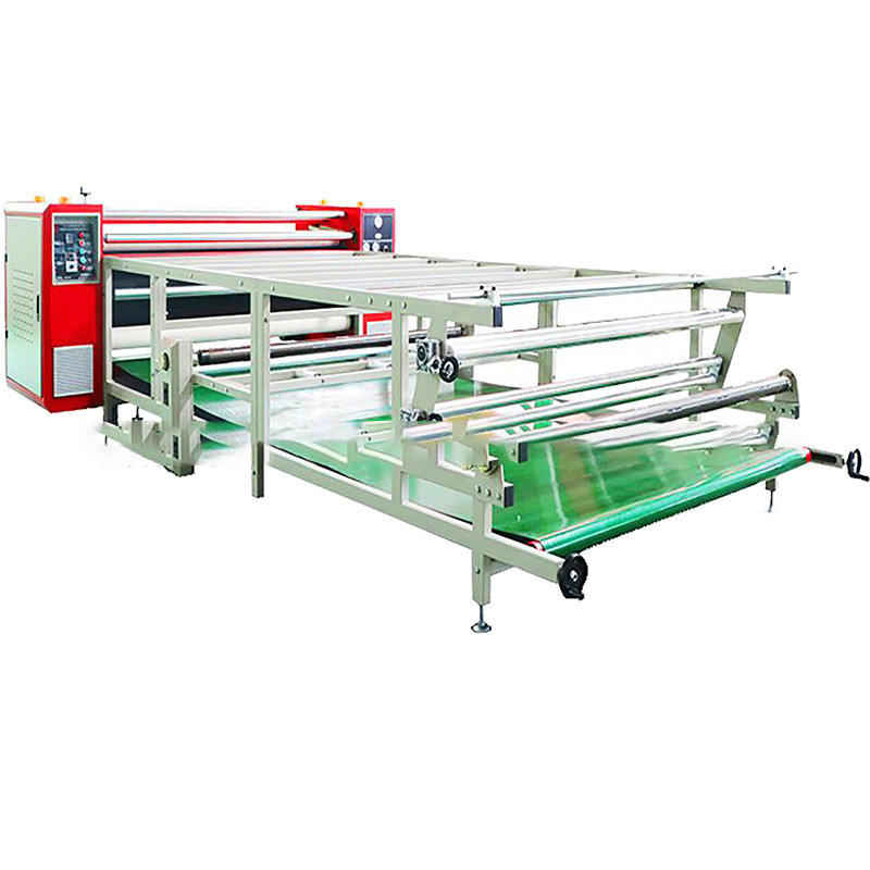 Sublimation Transfer Fabric Textile T-shirt Sublimation Roll Calender Heat Press Machine