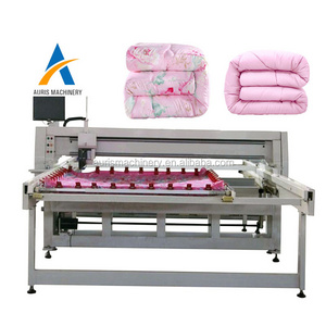 industrial  long arm  high speed single head computerized mattress quilting sewing quilt making machine