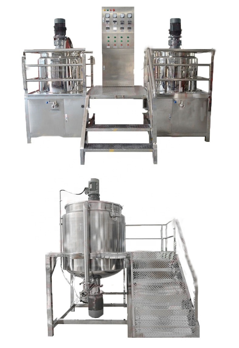 Shampoo Liquid Soap Detergent Making Machine Lotion Mixer Cosmetic Machine Making Soap Mixer Machine