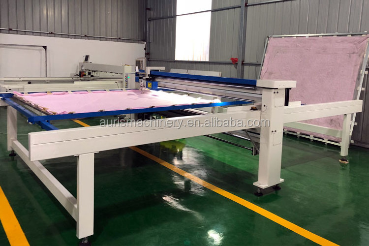 industrial  long arm  high speed single head computerized mattress quilting sewing quilt making machine