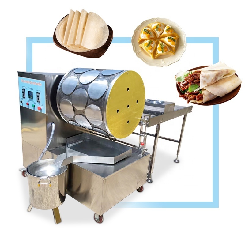 Fully Automatic spring roll wrapper machine new injera making machine