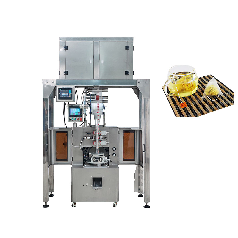 Automatic Inner and Outer Pyramids Bag Small Tea Sachet Bag Packing Machine