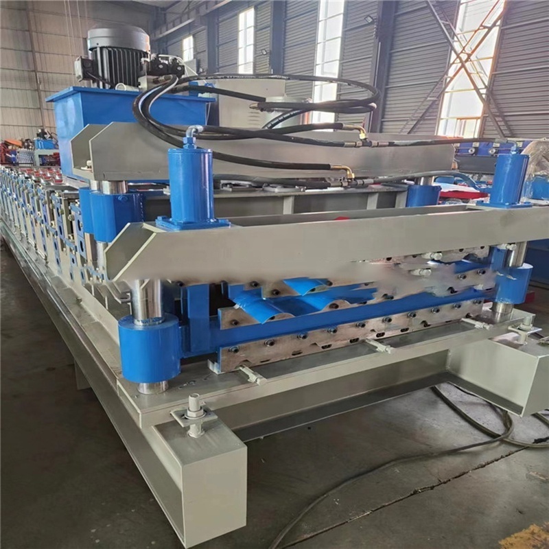 Full Automatic Trapezoidal IBR Roof Sheet Machine Corrugate Roll Forming Machine