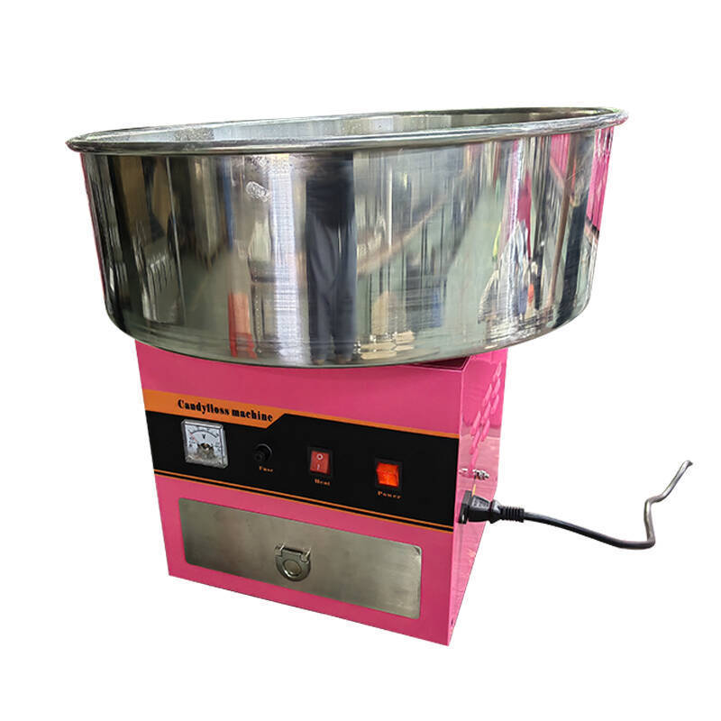 Pink Blue Candy Floss Machine Professional Cotton Candy Machine