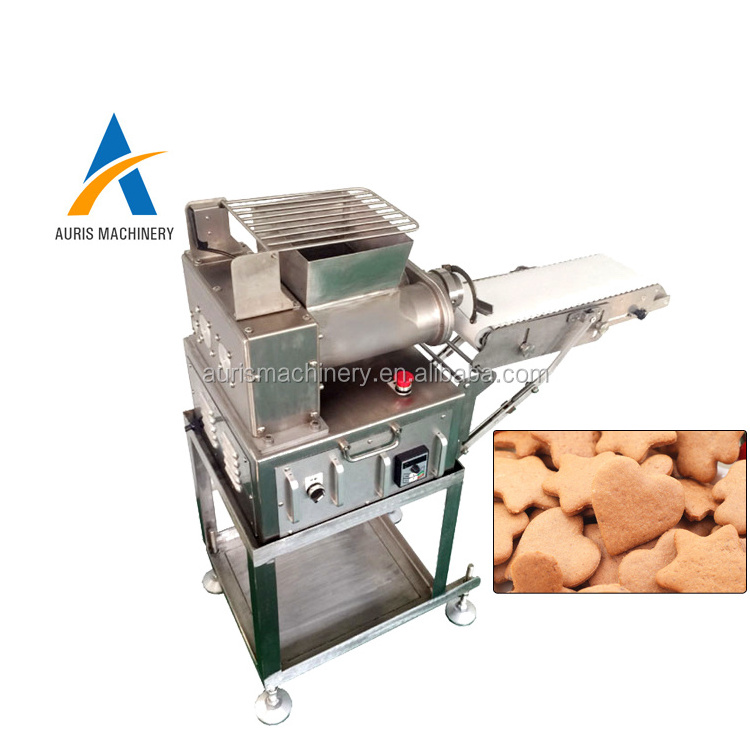 Cookie Dough Cutting Machine Square Shape Cookie Dough Cutting Machine Cookies Extruder Machine