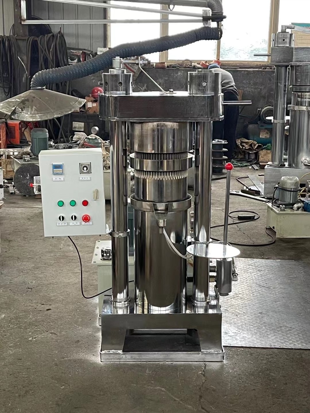 Sesame Sunflower Seed Cocoa Liquor Butter Hydraulic Cold Pressing Oil Press Machine