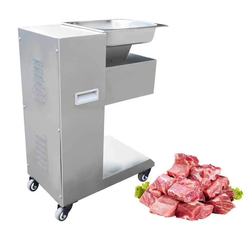 Automatic Fresh Meat Slicer Vegetable Shredder Pork Cutter Beef Dicer Meat Shredding Cutting Machine