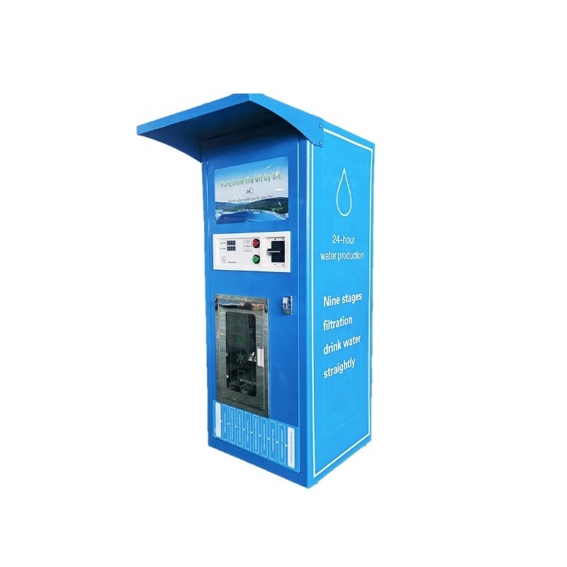 Water vending machine bottled water vending machine or  purified water and ice vending machine