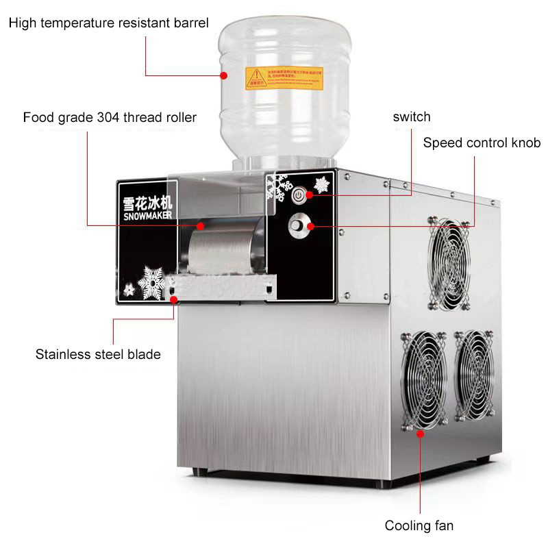 Advanced Snow Flake Ice Cream Machine Cheap Snow Flake Ice Machine