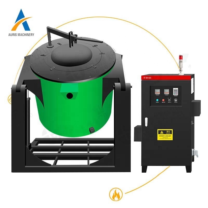 Induction furnace oven aluminum melting furnace melting aluminum furnace aluminum gas