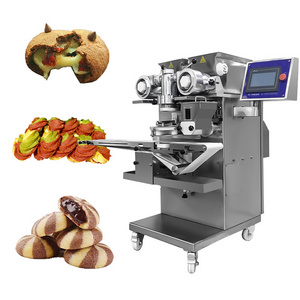 Panda Biscuit Making Machine Croquttes Automatic Encrusting Machine Mochi Ice Cream Making Machine