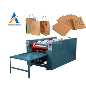 roll to roll flexo multi color pizza package box poly non woven pp bags kraft paper logo letter pattern printing printer machine