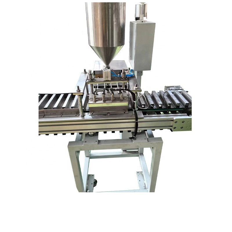 Industrial Use Cup Cake Fillling Machine Fortune Cookie Fillings Custrad Cake Maker