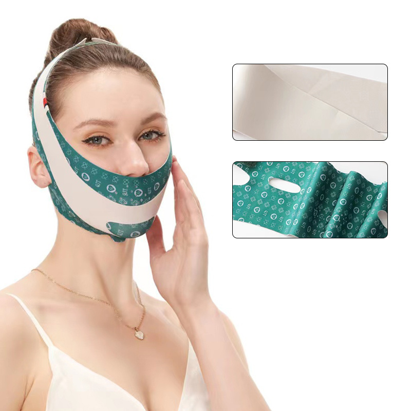 Face v shaper facial slimming bandage relaxation v elastic face slimming lifting belt bandage