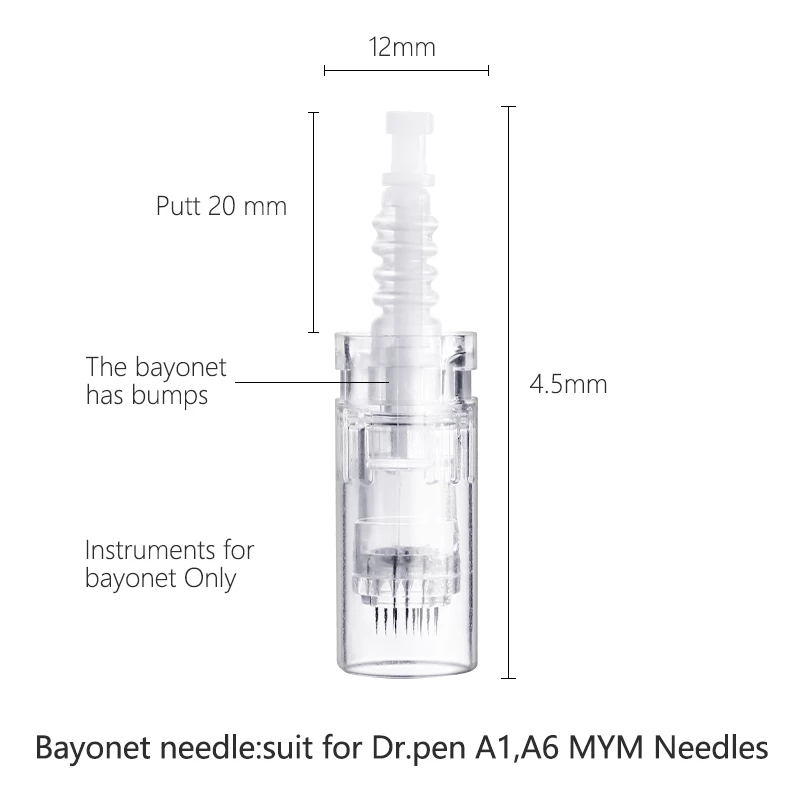 Newest m5 m7 wireless derma dr pen 9pins 12pins microneedeling cartridges