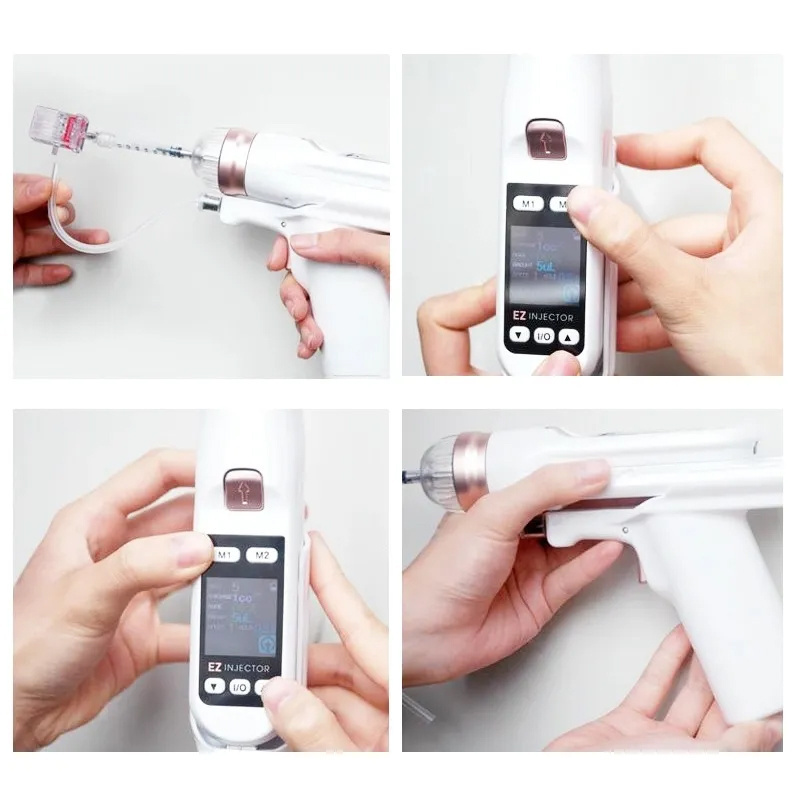 Best 5 pins needle mesogun firming facial injection ez injector mesotherapy gun