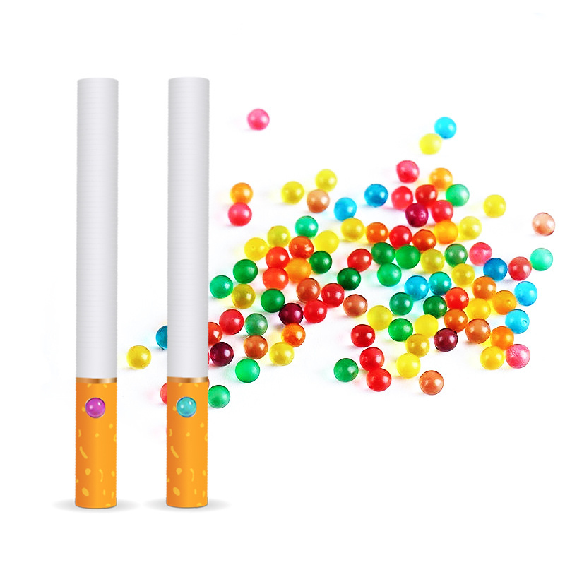 Flavour cigarettes capsules crush balls pimp stick taste strong menthol smoking filter tubes cigarettes balls