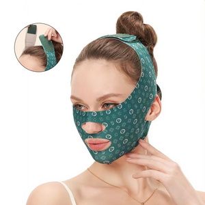 Face v shaper facial slimming bandage relaxation v elastic face slimming lifting belt bandage