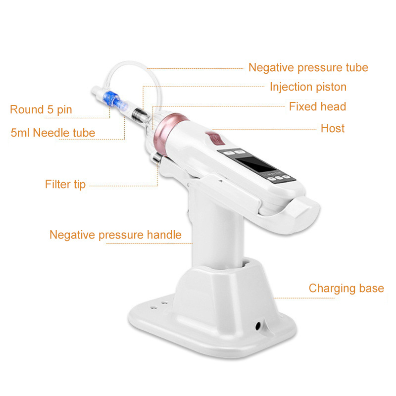 Best 5 pins needle mesogun firming facial injection ez injector mesotherapy gun