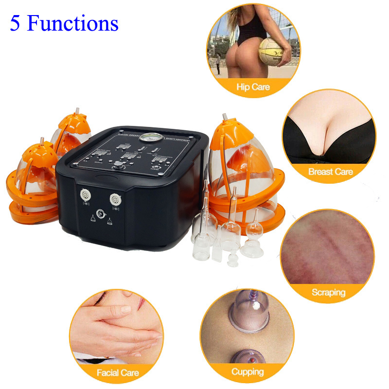 AURO Buttock Breast Enlargement Pump Machine Cupping Breast Massager Vacuum Therapy Buttocks Lifting Machine