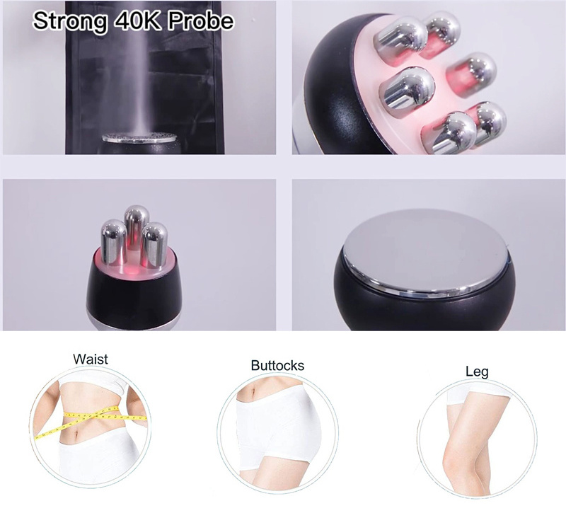 Au-40B Beauty Device Ultrasonic Skin Rf Tightening Face Lift Body Slim Cavi Lipo Cavitation Equipment