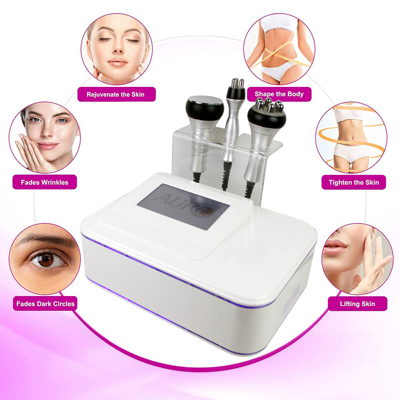 Au-40B Beauty Device Ultrasonic Skin Rf Tightening Face Lift Body Slim Cavi Lipo Cavitation Equipment