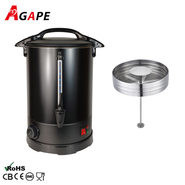 Hotel Smart Electric Water Kettle Coffee Maker Boiler Coffee Urn Hot Milk Stainless Steel Black Remote Control Free Spare Parts