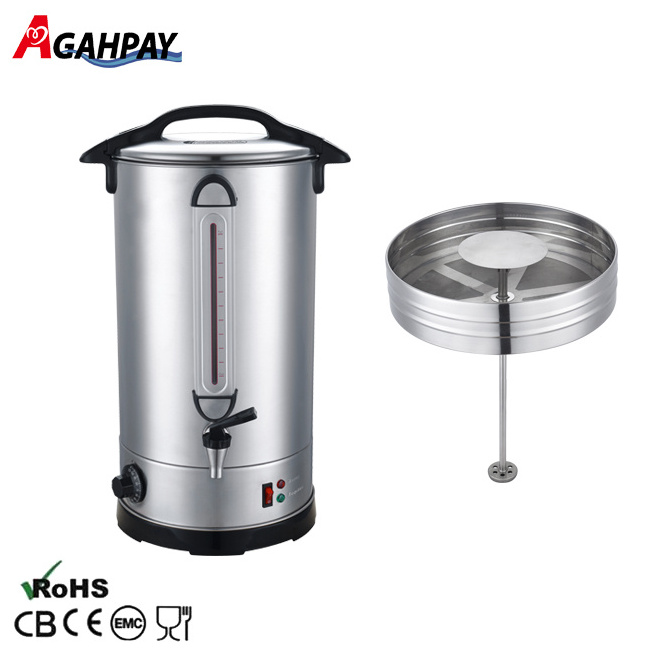 Tea Boiler Coffee Urn Tea Pods Boiler Electric Stainless Steel 6-35 Liters CB Ce Commercial Household Hot Water System ROHS EMC