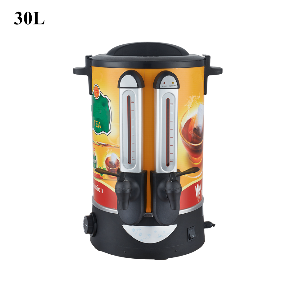 Buffet Stainless Steel Wall Warmer Heating Element 30L Wine Tea Maker commercial water boiler 15l