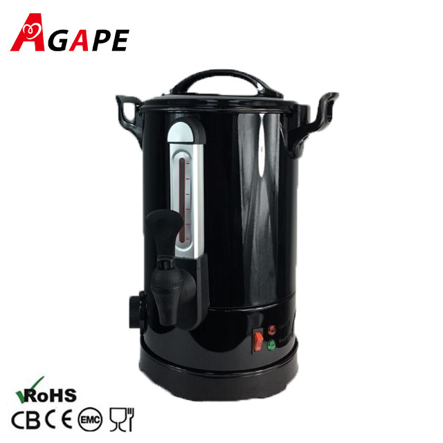 8L Hot Water Boiler Urn 2024 New Design Top One Water Boiler Water Urn Restaurant Electric Digital Stainless Steel 1600 220