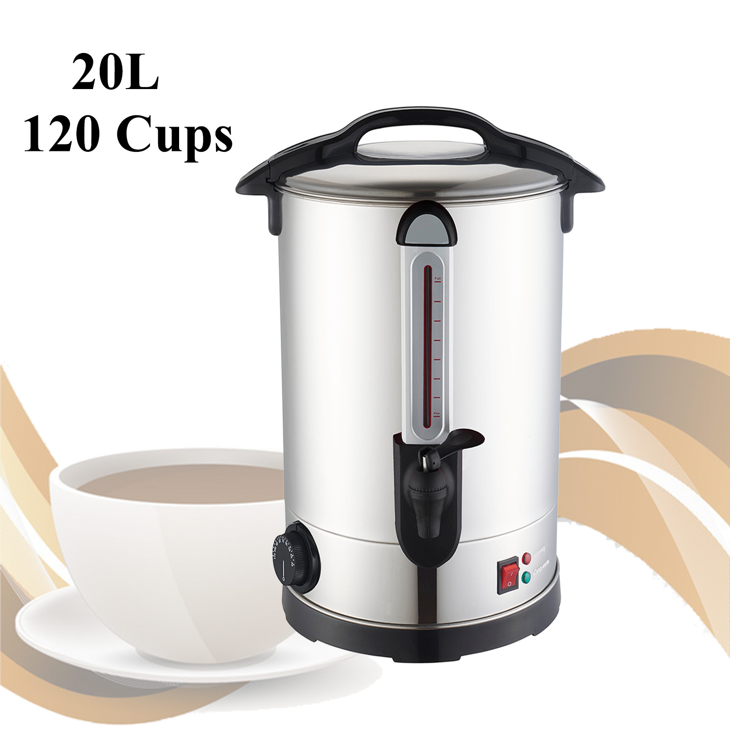 Heating Dispenser Insulation Spray Coffee Maker 120 Cups 20L boiler coffee machine