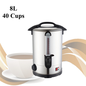 40 Cups Tea Boiler Coffee Urn Tea Pods Boiler Stainless Steel CB Ce Household Hot Water System ROHS EMC