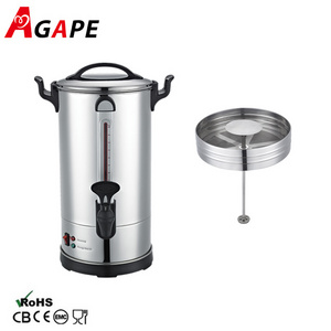 Coffee Percolator Commercial Coffee Urn Double Wall Stainless Steel Electric Silver Removable Cappuccino Machine Nova Simonelli