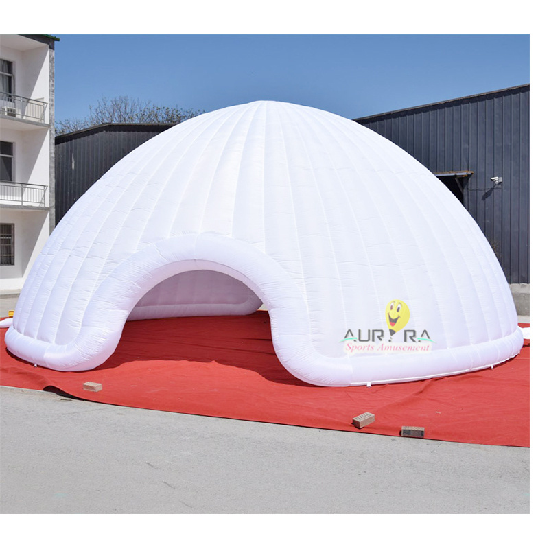 Hot sale Factory price outdoor bubble dome tent inflatable igloo for inflatable dome for party advertising inflatables tent