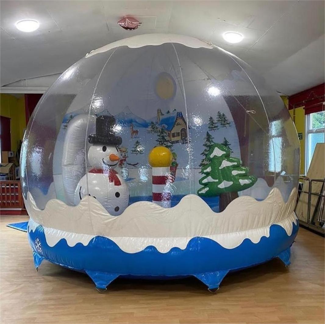 Popular inflatable christmas tree snow globes giant inflatable snow globe Inflatable Snow globe