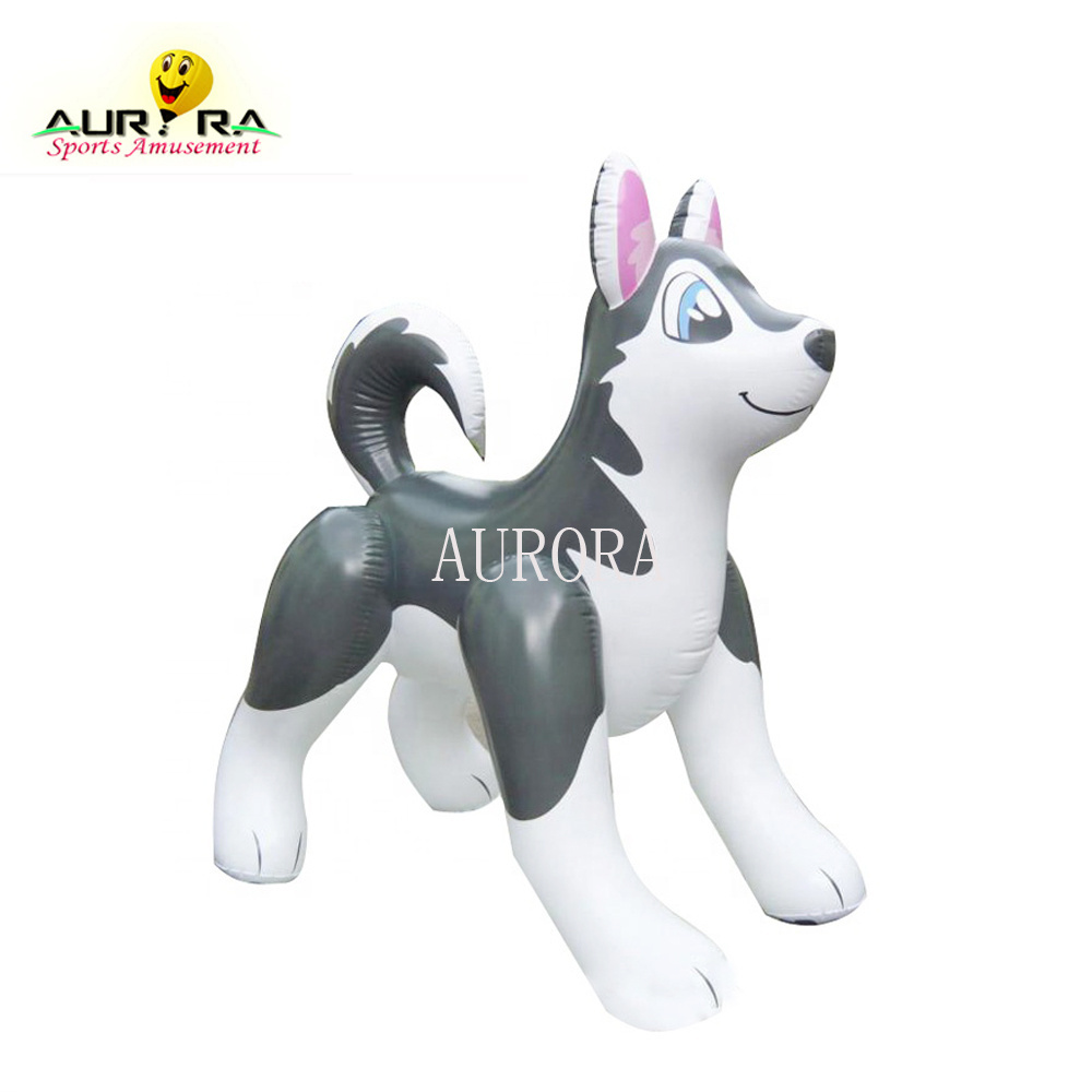 Customized PVC inflatable husky dog large inflatable dog for outdoor advertising husky dog christmas inflatable cartoon