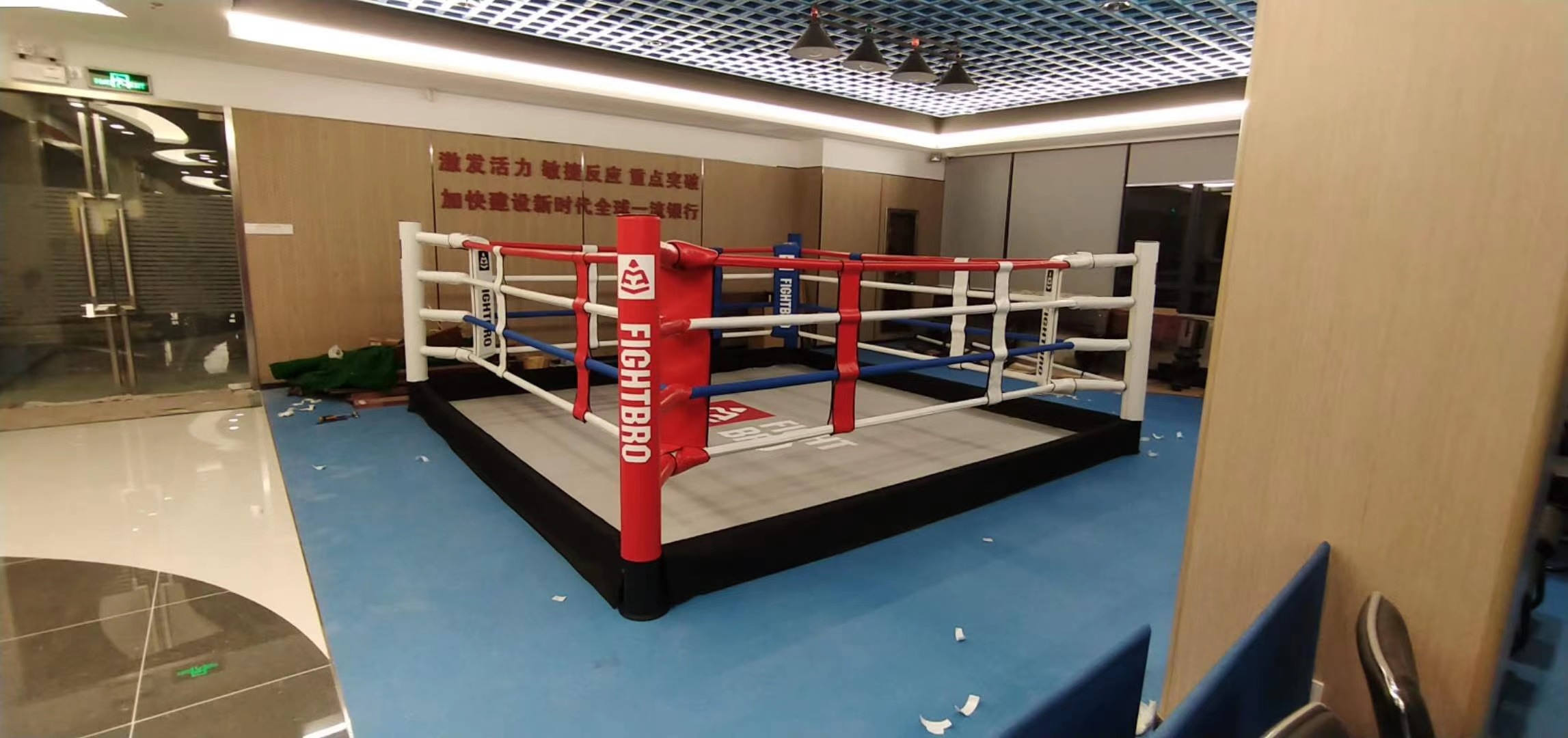 Hot Sale cheap International Standard Floor Boxing Ring 6m x 6m floor mounted boxing ring