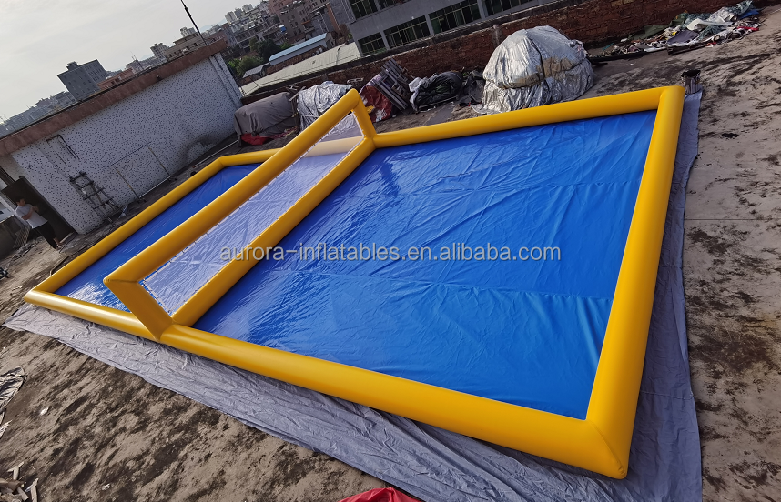 Classic style Inflatable Volleyball Field Water Volleyball Court  Tennis Court for Sport Games For water park and party rental