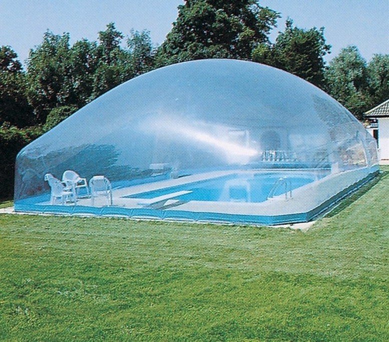 High quality Large inflatable Clear Dome Tent Transparent inflatable pool dome Cover