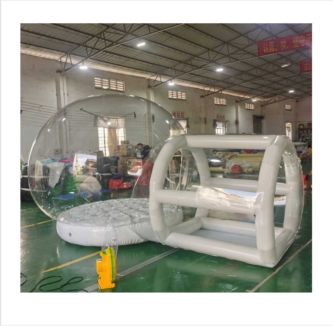 3M Diameter PVC advertising inflatables tent outdoor event inflatable transparent inflatable bubble dome house tent party rental