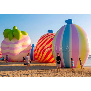 Giant Yellow Inflatable Pineapple Fruit Model for Advertising inflatable advertising inflatable fruits