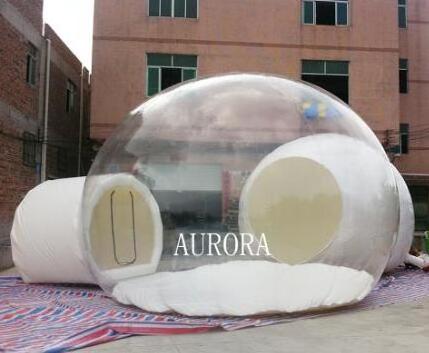 Inflatable glamping tent luxury hotel inflatable bubble rooms for camping inflatable clear room