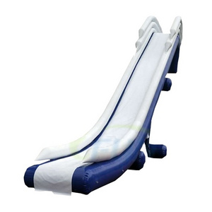 Hot sale hanger inflatable yacht slide funny yacht water play equipment yacht inflatable slides