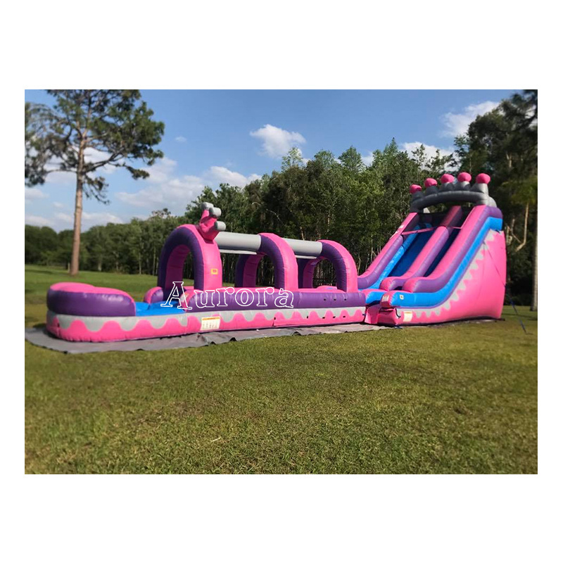 Home used cheap inflatable swimming water pool water slide for event party