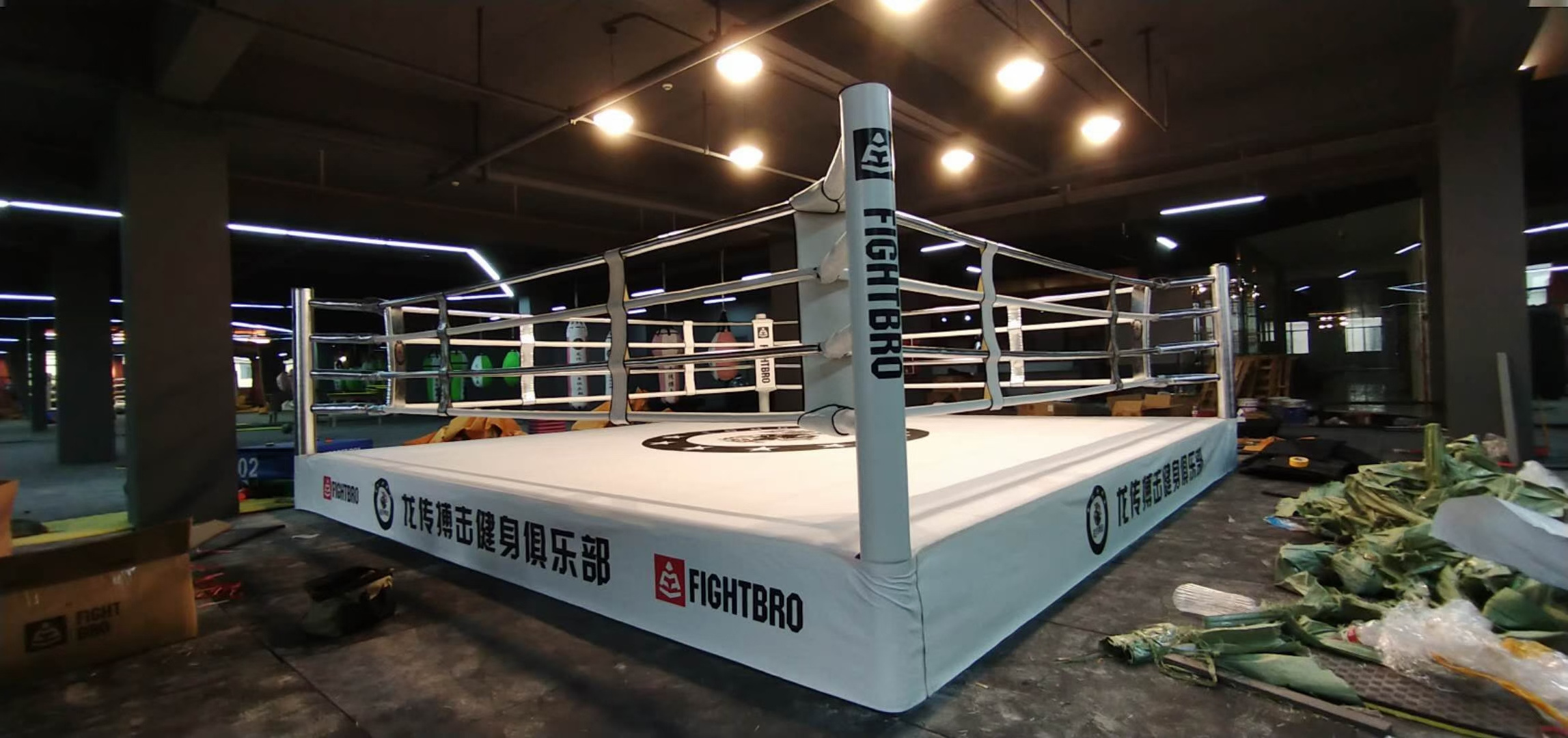 Hot Sale cheap International Standard Floor Boxing Ring 6m x 6m floor mounted boxing ring