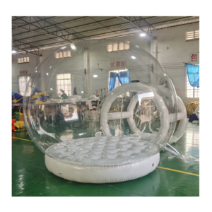 3M Diameter PVC advertising inflatables tent outdoor event inflatable transparent inflatable bubble dome house tent party rental