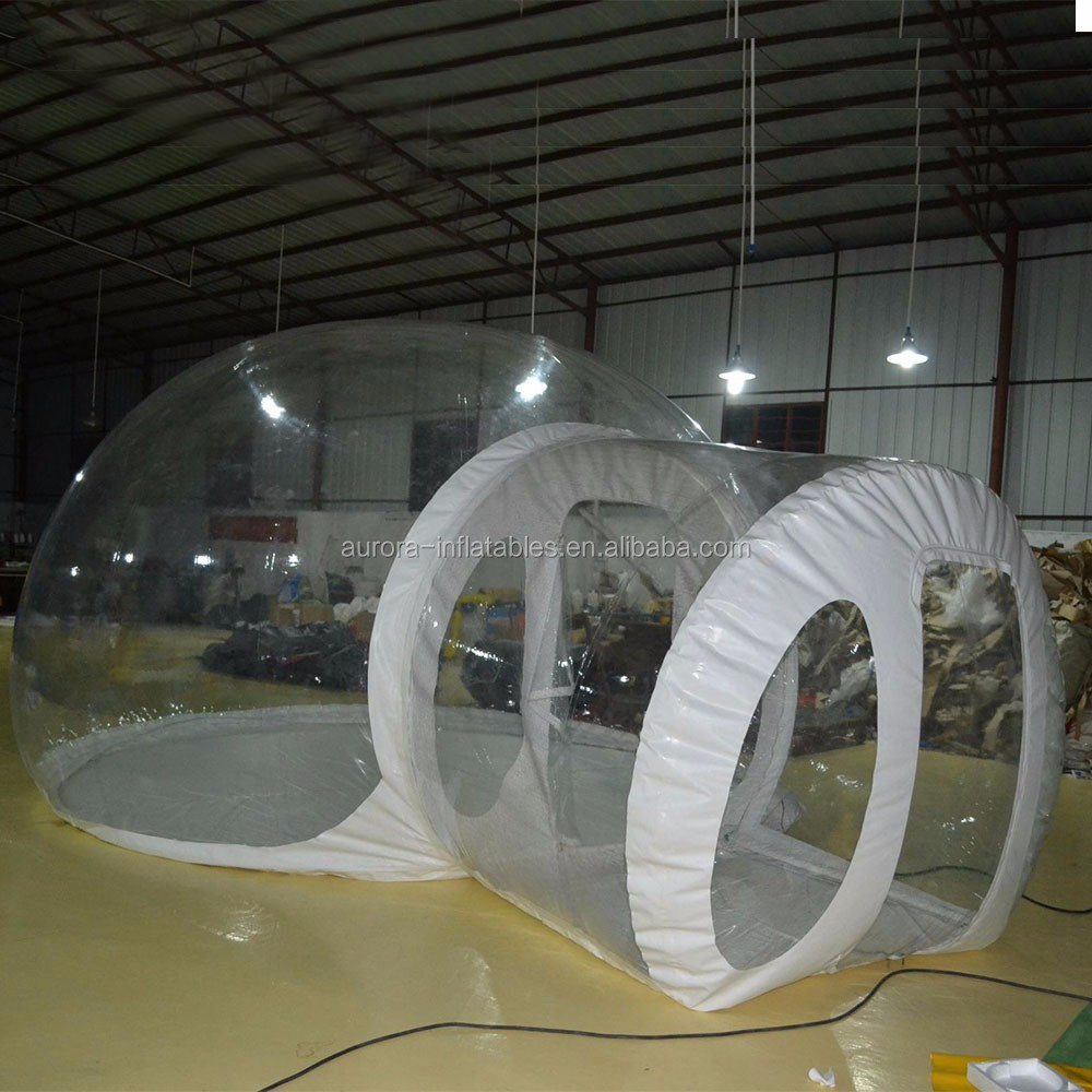 Inflatable glamping tent luxury hotel inflatable bubble rooms for camping inflatable clear room