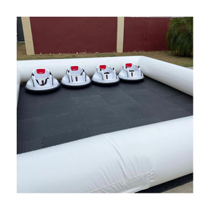 customized indoor outdoor commercial grade bumper car arena for kids indoor bumper car inflatable race track car venue