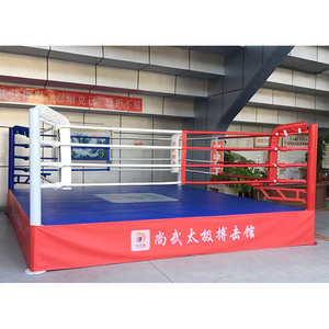 Factory price cheap adults small boxing ring  fitness equipment customize MMA cage boxing ring